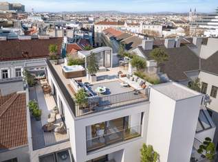 Exklusives Penthouse im Servitenviertel - Luxus, Design und Nachhaltigkeit in Wiener Bestlage, 3510000 €, Immobilien-Wohnungen in 1090 Alsergrund