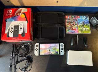 Nintendo Switch OLED + die Spiele Mariokart 8 und Zelda Breath of the Wild , 220 €, Marktplatz-Computer, Handys & Software in 1020 Leopoldstadt Nintendo Switch OLED + die Spiele Mariokart 8 und Zelda Breath of the Wild , 220 €, Marktplatz-Computer, Handys & Software in 1020 Leopoldstadt