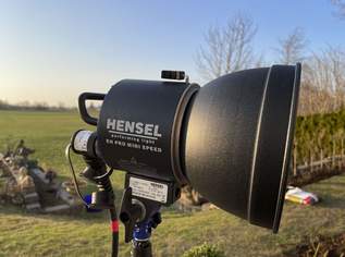 Hensel Pro Mini 1200 Generator mit 3 Blitzköpfen