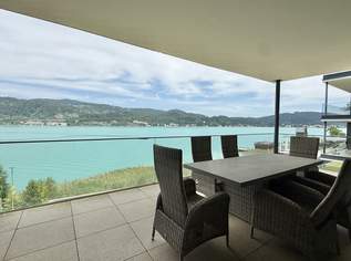 Luxusapartment mit unverbaubarem Panorama-Seeblick und privatem Seezugang am Wörthersee, 1690000 €, Immobilien-Wohnungen in 9081 Reifnitz