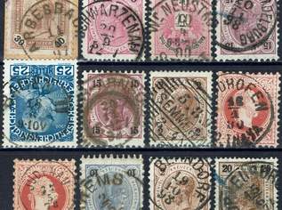 Ö-KuK Stempellot Niederösterreich ca. 117-Kleinpunkte (38), 19 €, Marktplatz-Sammlungen & Haushaltsauflösungen in 9020 Klagenfurt am Wörthersee