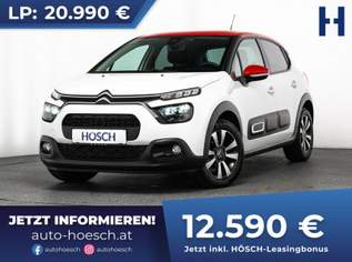 C3 PureTech 83 Shine PREISKNALLER ++, 13590 €, Auto & Fahrrad-Autos in 4061 Pasching