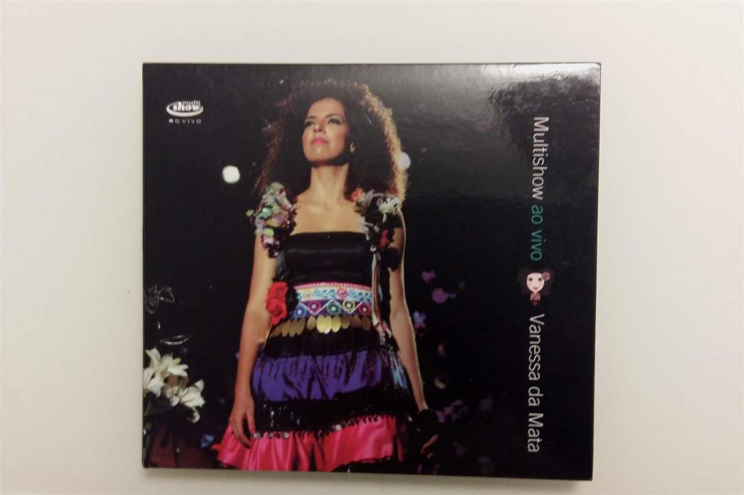 Vanessa da Mata – Multishow ao Vivo (CD) Brasil