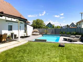 MODERNES TRAUMHAUS mit POOL & WELLNESSBEREICH / ZENTRUMSNAHE RUHIGE SIEDLUNGSLAGE / SACKGASSE, 790000 €, Immobilien-Häuser in 4614 Marchtrenk