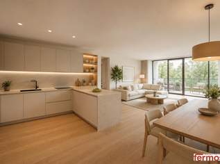 LUXUS-ERSTBEZUG IM 21. BEZIRK – 4 ZIMMER, 2 MASTER-BEDROOMS & 2 BALKONE, 679000 €, Immobilien-Wohnungen in 1210 Floridsdorf