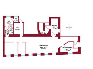 U1 in 5 Minuten erreichbar - Kurzzeitvermietung möglich - Lift im Haus - Zusammenlegung von Wohnungen möglich - Dachgeschoß Ausblick, 195000 €, Immobilien-Gewerbeobjekte in 1100 Favoriten