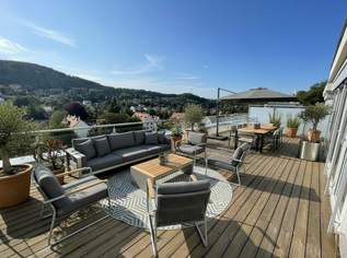 180 Grad Blick über die Hinterbrühl! 4-Zimmer DG Maisonette mit GROSSEN Sonnenterrassen und einem Garten!, 885000 €, Immobilien-Wohnungen in 2371 Katastralgemeinde Hinterbrühl