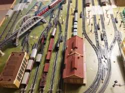 TRIX N-Spur Anlage 171 x 86 cm