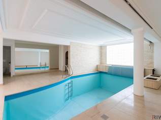*** RARITÄT!!!! - WELLNESSOASE - INDOOR-POOL - SAUNA - EINBAUKÜCHE - WEINGEWÖLBE ***, 1122 €, Immobilien-Gewerbeobjekte in 1190 Döbling