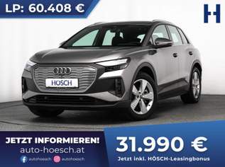 Q4 e-tron 40 ASSISTENZ 19er MMI KAMERA VIRTUAL, 33490 €, Auto & Fahrrad-Autos in 4061 Pasching