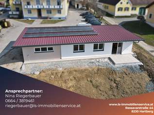 Moderner Bungalow in Massivbauweise – Nachhaltig, kompakt und zukunftssicher wohnen, 199911 €, Immobilien-Häuser in 8295 Schölbing