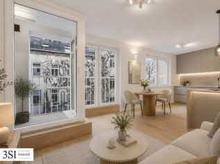 The Pearl: Exklusiver Erstbezug in Bestlage am Karmelitermarkt, 285000 €, Immobilien-Wohnungen in 1020 Leopoldstadt