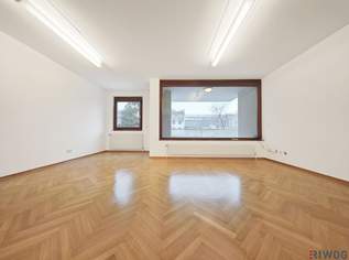 117m² Büro mit 4 - 5 Zimmern und Balkon | barrierefrei | alle Räume zentral begehbar, 2175 €, Immobilien-Gewerbeobjekte in 1190 Döbling