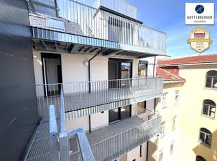 Superprojekt: ''Über den Baumwipfeln" TOP 50 MIT ÜBERDACHTEM BALKON (17,5 m²), 619000 €, Immobilien-Wohnungen in 1100 Favoriten