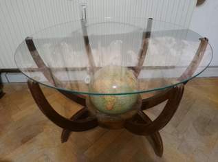 Runder Glastisch aus den 40er/50er Jahren, 490 €, Haus, Bau, Garten-Möbel & Sanitär in 1200 Brigittenau