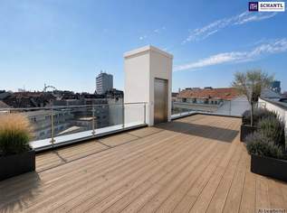 ++ PENTHOUSE DE LUXE ++ Eine Rarität auf dem Wiener Immobilienmarkt! Mit dem Lift auf die eigene Dachterrasse, 3499000 €, Immobilien-Wohnungen in 1020 Leopoldstadt