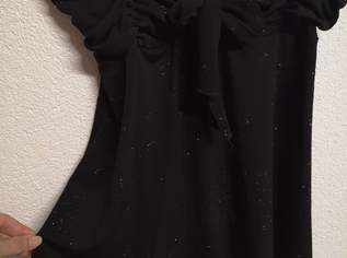 Spagettitop schwarz glitzernd, 10 €, Kleidung & Schmuck-Damenkleidung in 6421 Gemeinde Rietz