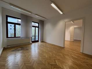1060! Altbaubüro mit Balkon direkt auf der Mariahilfer Straße!, 3050.2 €, Immobilien-Gewerbeobjekte in 1060 Mariahilf