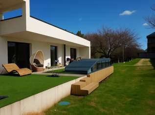 Exklusiver Bungalow mit Pool auf großem Grund!, 870000 €, Immobilien-Häuser in 7132 Frauenkirchen