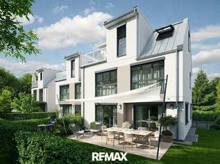 Luxuriöse Doppelhaushälfte an der Alten Donau, 1199900 €, Immobilien-Häuser in 1220 Donaustadt