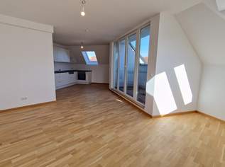 Klimatisierte Dachgeschoss-Maisonette-Wohnung im Erstbezug mit perfekter Anbindung, 599000 €, Immobilien-Wohnungen in 1140 Penzing