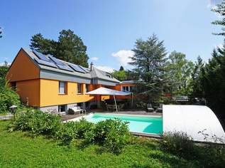 Familienparadies mit Pool und Wellnessbereich in idyllischer Zentrumslage, 1490000 €, Immobilien-Häuser in 3021 Pressbaum
