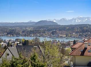 Seeblick-Wohnhaus in Bestlage oberhalb von Velden, 1090000 €, Immobilien-Häuser in 9220 Sonnental