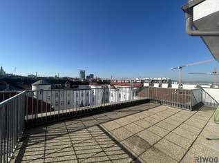 DG-Wohnung mit ca 30m² Dachterrasse I Nähe Triester Straße I Stellplatz optional I zwischen Quellenstraße und Troststraße, 1347.03 €, Immobilien-Wohnungen in 1100 Favoriten