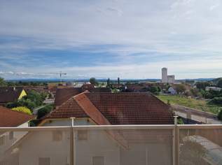 HOCH HINAUS - TRAUMHAFTE DACHGESCHOSSECKWOHNUNG MIT IMPOSANTER SONNENTERRASSE UND FERNBLICK - PROVISIONSFREI, 1100.87 €, Immobilien-Wohnungen in 3470 Kirchberg am Wagram