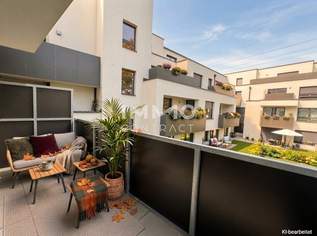 Top geschnittene 3-Zimmer-Balkonwohnung mit Privatgarten im Hof – provisionsfrei!, 399500 €, Immobilien-Wohnungen in 1220 Donaustadt