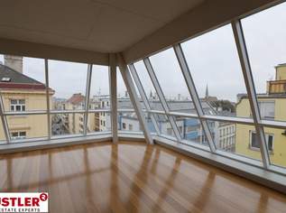 Erstbezug! Dachgeschosswohnung mit 44 m² großer Dachterrasse in bester Lage - Nähe Kutschkermarkt, 995000 €, Immobilien-Wohnungen in 1180 Währing