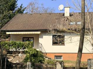 Traumhafte Grünruhelage in einer Sackgasse: Voll unterkellertes Familienhaus mit Carports, 945000 €, Immobilien-Häuser in 2371 Katastralgemeinde Hinterbrühl