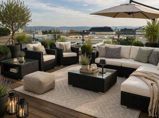 "Barrierefreie Dachgeschoßwohnung mit 2 Terrassen in Tulln", 259000 €, Immobilien-Wohnungen in 3430 Gemeinde Tulln an der Donau