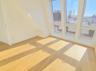 Preisreduktion! Stadtleben mit Weitblick – Helle Dachgeschosswohnung mit Sonnenbalkon - Nahe Hauptbahnhof - Überzeugen Sie sich selbst von dieser Immobilie!, 380000 €, Immobilien-Wohnungen in 1100 Favoriten