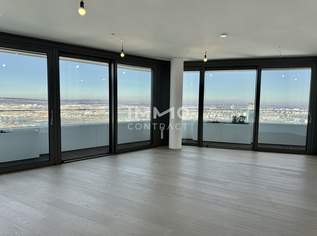 Exklusive 120m² Luxuswohnung mit 20m² Balkon & atemberaubendem Kahlenberg-Blick im 45. Stock, 1751500 €, Immobilien-Wohnungen in 1220 Donaustadt