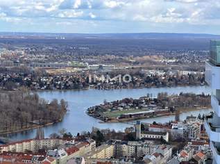 DC2 Ostblick Deluxe – Stilvolle 2-Zimmer-Wohnung mit Panorama Loggia, 1700 €, Immobilien-Wohnungen in 1220 Donaustadt