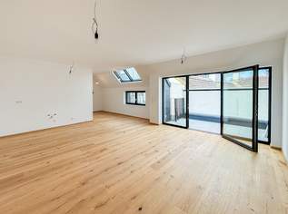 Hochwertig ausgestattete Dachgeschoßwohnung mit Terrasse und Fernblick Nähe Mariahilferstraße, 792000 €, Immobilien-Wohnungen in 1060 Mariahilf