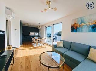 Moderne 2-Zimmer-Wohnung (Erstbezug) mit großer Terrasse & Klimaanlage – nahe der U2-Aspernstraße, 529000 €, Immobilien-Wohnungen in 1220 Donaustadt