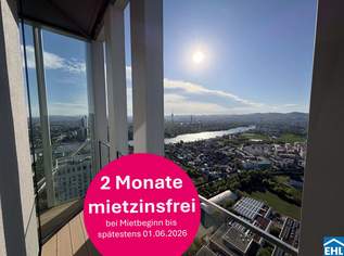 Erstbezug – 3-Zi.-Wohnung mit Rooftop Pool & Sauna, 3390 €, Immobilien-Wohnungen in 1020 Leopoldstadt