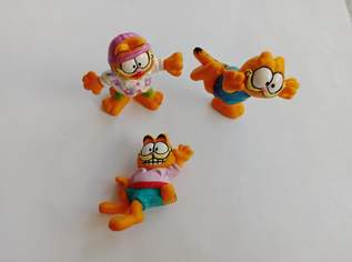 3 Teiliges Garfield Figuren Set, zusammen FIXPREIS 10€ /NUR SELBSTABHOLUNG, 23 Bezirk , KEIN Versand! ! ! ! ! ! 