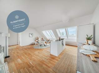 Dachgeschoss-Highlight mit Klimaanlage und Weitblick: Urban. Modern. Exklusiv., 749700 €, Immobilien-Wohnungen in 1210 Floridsdorf