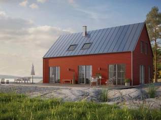 Original echtes Schwedenhaus = Oekologisches Holzhaus in Österreich nahe Wien mit Bauplatz, 470000 €, Immobilien-Häuser in 3426 Muckendorf an der Donau