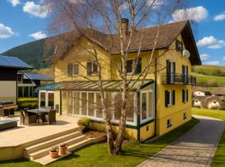 Einfamilienhaus und Gästehaus auf großem Grundstück, Pool und Schneebergblick!, 667000 €, Immobilien-Häuser in 2734 Gemeinde Puchberg am Schneeberg