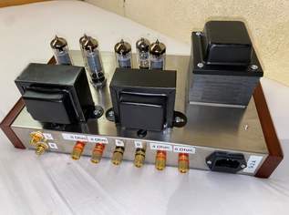 Röhren-Audio Verstärker 2 Kanal (links,rechts) 2x12 Watt