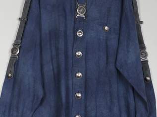 Trachtenhemd blau, LANDHAUS, Gr. 42, 98 €, Kleidung & Schmuck-Herrenkleidung in 1200 Brigittenau