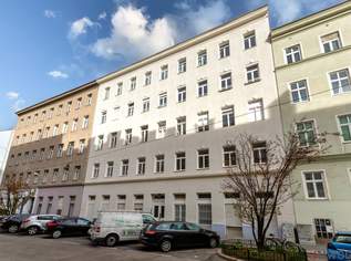 Sanierungsbedürftiger Altbau | Bewilligte Planung inkl. bewilligter Terrasse | Nähe Einsiedlerpark, U4 Margaretengürtel, künftiger U2-Station Reinprechtsdorfer Straße, 173000 €, Immobilien-Wohnungen in 1050 Margareten