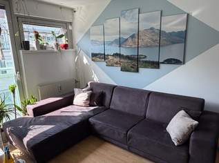 Ecksofa anthrazitfarben - ausziehbar für 1 Person gemütlich zu schlafen , 199 €, Haus, Bau, Garten-Möbel & Sanitär in 1160 Ottakring