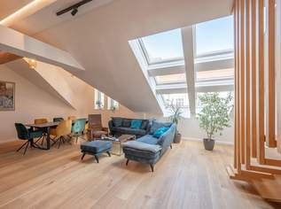 Exklusive Dachgeschoss-Wohnung mit zwei Stellplätzen und privaten Aufzug in Pötzleinsdorf, 1985000 €, Immobilien-Wohnungen in 1180 Währing