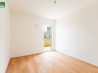 Helle 2.Zimmer-Wohnung mit Balkon in begehrter Süd-Lage _ Wohnprojekt „Hirschfeld – Naturnah wohnen“ - Provisionsfrei, 290000 €, Immobilien-Wohnungen in 1210 Floridsdorf