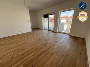 *Superprojekt: "Über den Baumwipfeln" Top 47 - DREI ZIMMER mit Balkon, 419000 €, Immobilien-Wohnungen in 1100 Favoriten